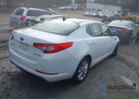 2012 Kia Optima Ex Turbo z USA, uszkodzony, nr VIN 5XXGN4A64CG065270